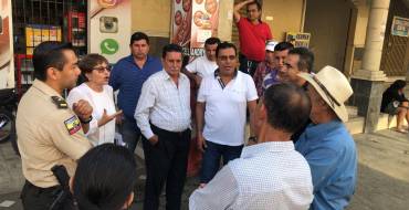 Transportistas realizaron recorrido previo al inicio de la nueva ruta vehicular en Santa Ana