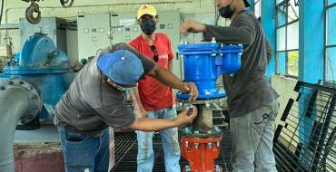 Pruebas de bombeo son superadas en el sistema de bombeo Caza Lagarto y se reactiva con normalidad y en forma general el servicio de agua potable.